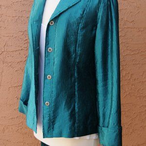EUC Chico's Belted Jacket